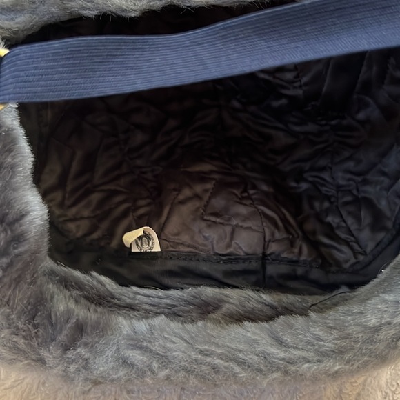 United Hatters, Cap, and Millinery Workers vintage denim trapper hat, X-Large - Picture 11 of 16